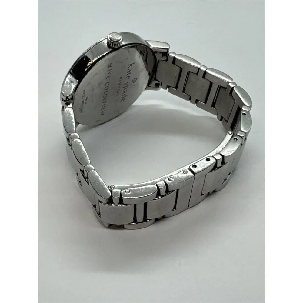 Kate Spade New York 0001 Women's Stainless Steel Analog Dial Quartz Watch JNA521